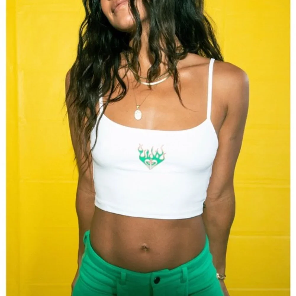 Roxy x Kelia Crop Top - Picture 1 of 4